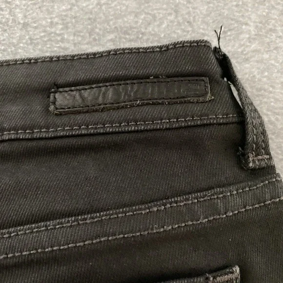 ZARA Jeans Womens 6 28w Black Skinny Pants Slim Fit Mid Rise Stretch Casual - Picture 11 of 12